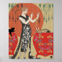 Lydia en Bengalen in rood en goud