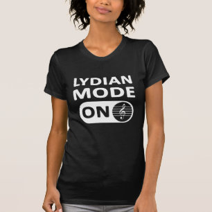 Lydiaanse muziekmodus aan - Vrouwen T-shirt