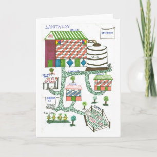 Lydia's visie op haar gezinssamenstelling kaart