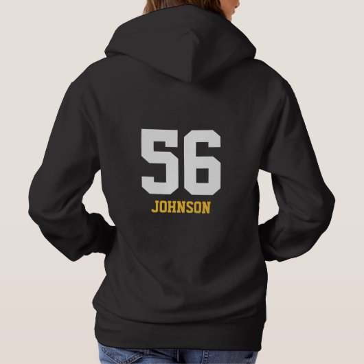 LYFL 01 | Women's Custom White Lassen Logo Hoodie (Achterkant)