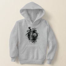 LYFL 04 | Kinder zwarte Grunge Lassen Logo