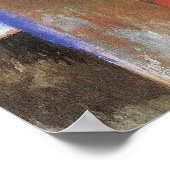 Lying Bull van Franz Marc,  Cubistische kunst Poster (Hoek)