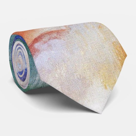 Lying Bull van Franz Marc,  Cubistische kunst Stropdas (Opgerold)