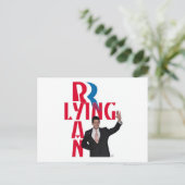 Lying Ryan Briefkaart (Staand voorkant)