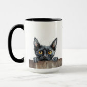 Lykoi Cat Mug (Gauche)