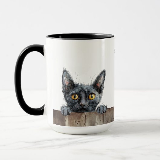 Lykoi Cat Mug (Gauche)
