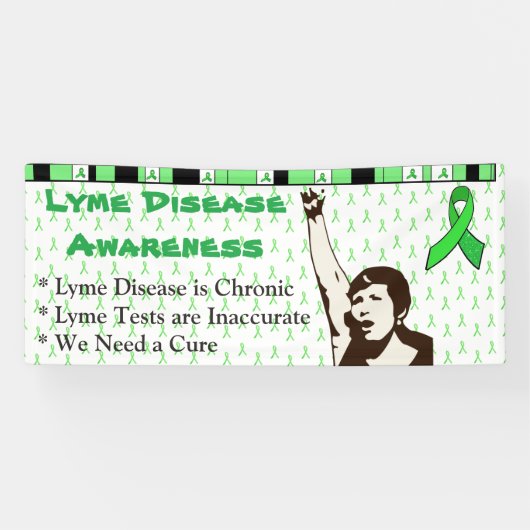 Lyme Disease Awareness Banner (Horizontaal)