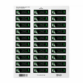Lyme Disease awareness Return Address Labels (Full Sheet)