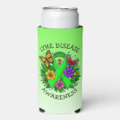 Lyme Disease Awareness Ribbon (Seltzer Voorkant)