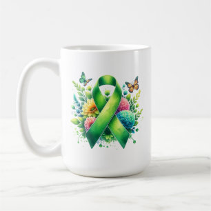 Lyme Disease Awareness Ribbon Koffiemok