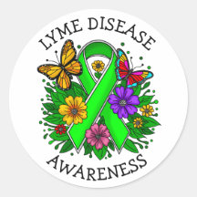 Lyme Disease Awareness Ribbon