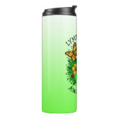 Lyme Disease Awareness Ribbon Thermosbeker (Gedraaid links)