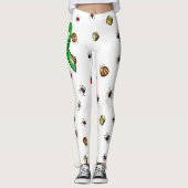 Lyme Disease Awareness Ticks Leggings (Voorkant)