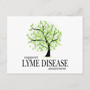 Lyme Disease Tree Briefkaart