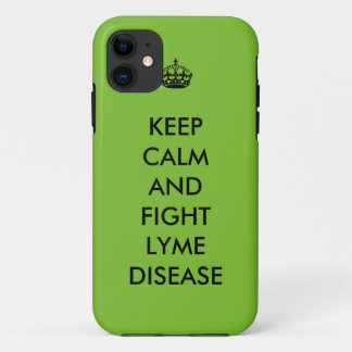 Lyme Keep Calm Case-draagtas iPhone 11 Hoesje