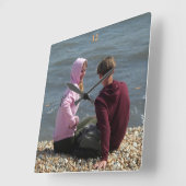 Lyme Love. Vierkante Klok (Hoek)