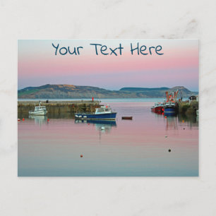 Lyme Regis aanpasbaar Briefkaart