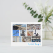 Lyme Regis multi-afbeelding Briefkaart (Staand voorkant)