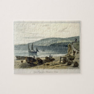 Lyme Regis uit Charmouth, Dorset uit 'A Voyage' Legpuzzel