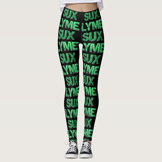 Lyme Sux Leggings (Devant)