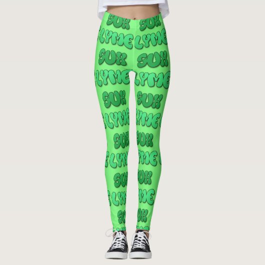 Lyme Sux Leggings (Devant)