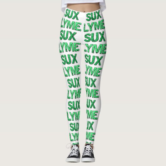 Lyme Sux Leggings (Devant)