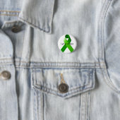 Lyme Warrior Pin Ronde Button 3,2 Cm (In situ)