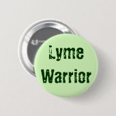 Lyme Warrior Ronde Button 5,7 Cm (Voorkant /achterkant)