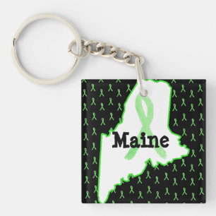 Lyme-ziekte bewustzijn in Maine sleutelhanger