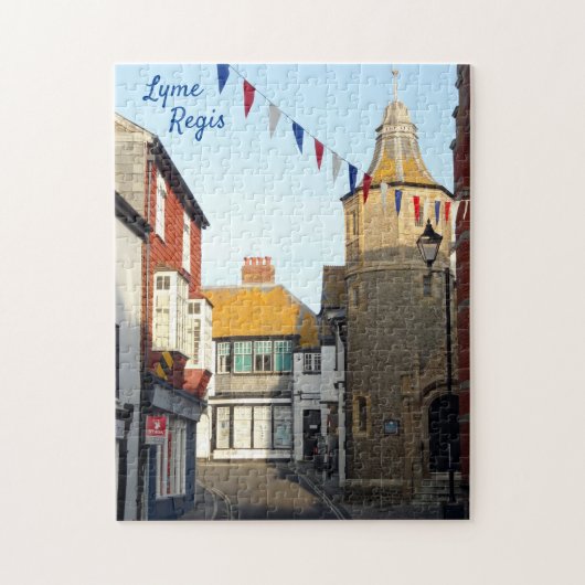 LymeRegis, Dorset, Engeland Legpuzzel (Verticaal)
