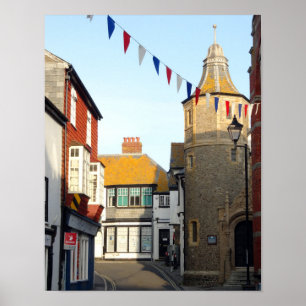LymeRegis, Dorset, Engeland Poster