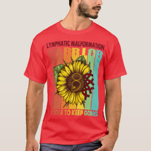 Lymfatische misvormingswarrior kiest voor het houd t-shirt