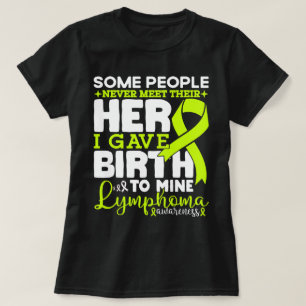 Lymfoom Bewustzijn Sommige Mensen Ontmoeten Hun No T-shirt