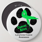 Lymfoom bij honden Bewustzijn Button (Voorkant /achterkant)