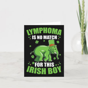 Lymfoom Bloedkanker Bewustzijn St Patricks Dag Le Kaart