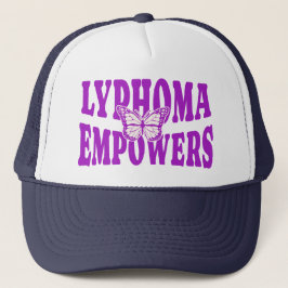 Lymfoom Empowers Honkbalpet | Paarse Lint  Trucker Pet