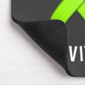 Lymfoom kanker Survivor Mousepad Muismat (Hoek)