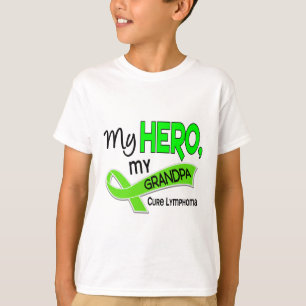 Lymfoom MY HERO MY GRANDPA 42 T-shirt