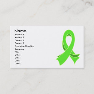 Lymfoom Stylish Ribbon Visitekaartje