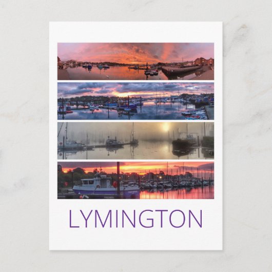 Lymington Briefkaart (Voorkant)