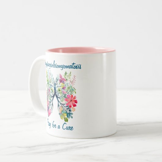 Lymphangioléomyomatose LAM Mug (Devant gauche)