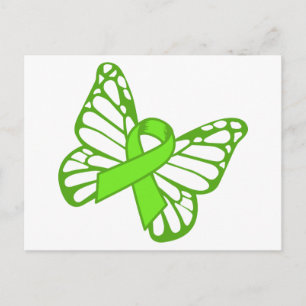 Lymphoma Butterfly Briefkaart