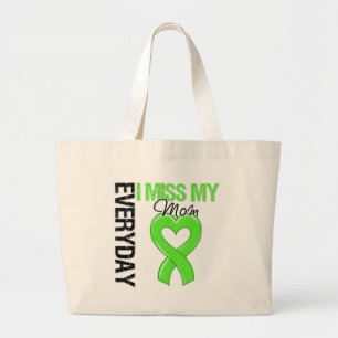 Lymphoma Ik mis elke dag mijn moeder Grote Tote Bag