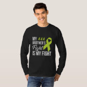 Lymphoma  My Brother's Fight T-shirt (Voorkant volledig)