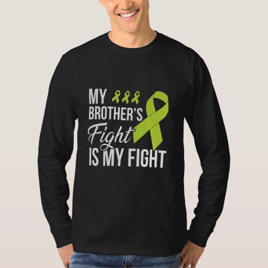 Lymphoma  My Brother's Fight T-shirt (Voorkant)