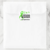 Lymphoma Warrior Ronde Sticker (Tas)