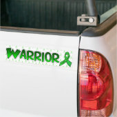 Lymziekte Warrior Awareness Ribbon Bumper Bumpersticker (Op Truck)