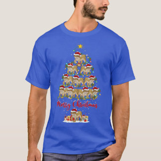 Lyn Dierenvriend Matching Santa Lyn kerstboom T-shirt