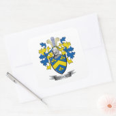 Lynch Coat of Arms Vierkante Sticker (Envelop)