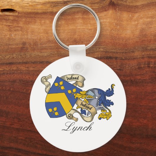 Lynch Family Crest Sleutelhanger (Voorkant)